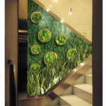 come abbellire una scala interna con piante