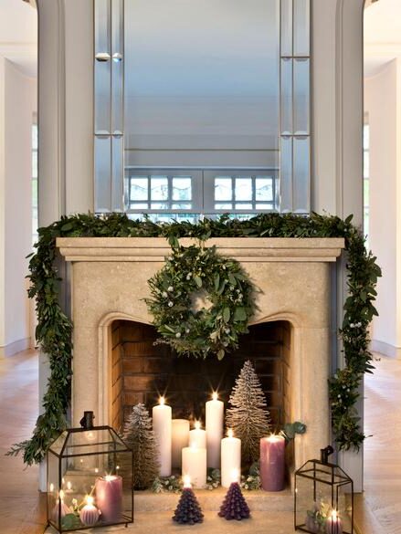 Come Addobbare Il Camino Per Natale Fai Da Te 1 come addobbare il camino per natale fai da te