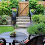 come arredare un piccolo giardino davanti casa