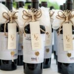 come confezionare una bottiglia di vino per bomboniera