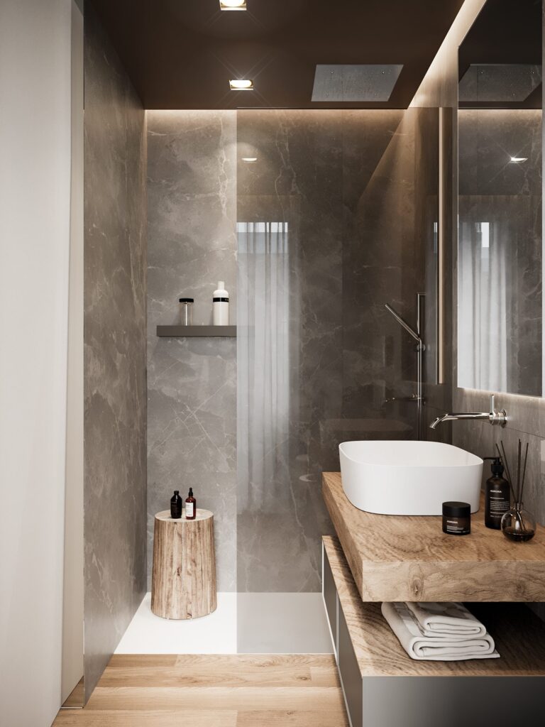 Come Dividere Un Bagno Stretto E Lungo 1 come dividere un bagno stretto e lungo