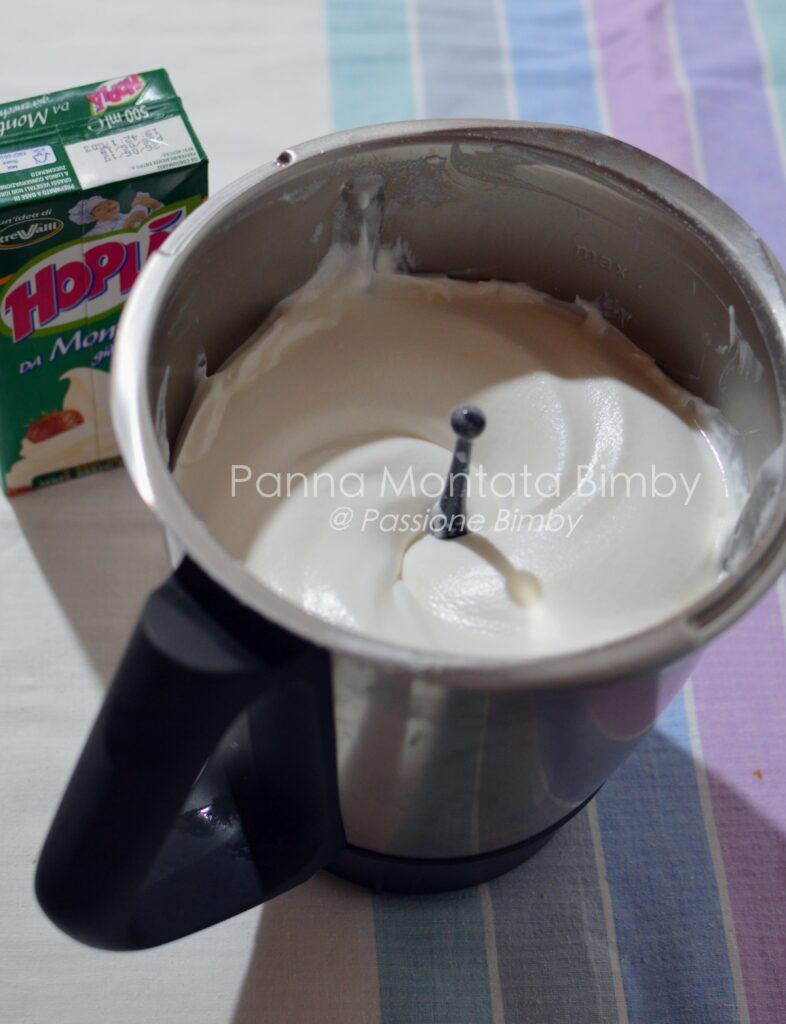 Come Montare La Panna Con Il Bimby 1 come montare la panna con il bimby