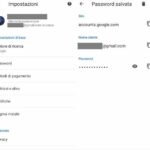 come vedere la propria password di google