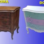 come verniciare un mobile da marrone a bianco